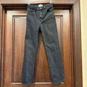 ROLLA'S Women’s size 24 BOLTS JEANS ★ GREY 27”‎ inseam